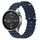 Per Xiaomi MI Watch Color 22mm Cinturino in silicone a tinta unita in silicone stile oceano (blu scuro) Per Xiaomi MI Watch Color 22mm Cinturino in silicone a tinta unita in silicone stile oceano (blu scuro)