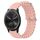 Per Garmin Vivomove Sport 20mm Cinturino in silicone a tinta unita stile oceano (rosa)