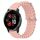 Per Garmin Venu 2 Plus 20mm Cinturino in silicone a tinta unita stile oceano (rosa)