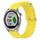 Per Garmin Approach S40 20mm Cinturino in silicone a tinta unita stile oceano (giallo)