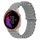 Per Garmin Venu 20mm Cinturino in silicone a tinta unita stile oceano (grigio)