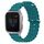 Per Garmin Venu SQ 20mm Cinturino in silicone a tinta unita stile oceano (verde) Per Garmin Venu SQ 20mm Cinturino in silicone a tinta unita stile oceano (verde)