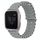 Per Garmin Venu SQ 20mm Cinturino in silicone a tinta unita stile oceano (grigio) Per Garmin Venu SQ 20mm Cinturino in silicone a tinta unita stile oceano (grigio)