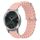 Per Garminmove Luxe 20mm Cinturino in silicone a tinta unita stile oceano (rosa)