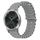 Per Garminmove Luxe 20mm Cinturino in silicone a tinta unita stile oceano (grigio)