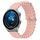 Per Huawei Watch GT3 Pro 43mm 20mm Cinturino in silicone a tinta unita stile oceano (rosa) Per Huawei Watch GT3 Pro 43mm 20mm Cinturino in silicone a tinta unita stile oceano (rosa)