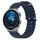 Per Huawei Watch GT3 Pro 43mm 20mm Cinturino in silicone a tinta unita stile oceano (blu scuro) Per Huawei Watch GT3 Pro 43mm 20mm Cinturino in silicone a tinta unita stile oceano (blu scuro)