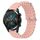 Per Huawei Watch GT2 42mm 20mm Cinturino in silicone a tinta unita stile oceano (rosa)