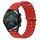 Per Huawei Watch GT2 42mm 20mm Cinturino in silicone a tinta unita stile oceano (rosso) Per Huawei Watch GT2 42mm 20mm Cinturino in silicone a tinta unita stile oceano (rosso)