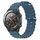 Per Huawei Watch 2 20mm Cinturino in silicone a tinta unita stile oceano (grigio roccia) Per Huawei Watch 2 20mm Cinturino in silicone a tinta unita stile oceano (grigio roccia)