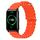 Cinturino per orologio For Honor Watch ES 20 mm stile oceano in silicone a tinta unita (arancione) Cinturino per orologio For Honor Watch ES 20 mm stile oceano in silicone a tinta unita (arancione)