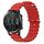 Per Honor MagicWatch2 42mm 20mm Cinturino in silicone a tinta unita stile oceano (rosso) Per Honor MagicWatch2 42mm 20mm Cinturino in silicone a tinta unita stile oceano (rosso)