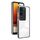Per vivo V29 5G 3 in 1 custodia per telefono con cornice PC trasparente in TPU a colori (nera) Per vivo V29 5G 3 in 1 custodia per telefono con cornice PC trasparente in TPU a colori (nera)