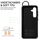 Per Samsung Galaxy S24+ 5G Custodia per telefono con anello per slot per schede da polso con texture in vitello (Nero) Per Samsung Galaxy S24+ 5G Custodia per telefono con anello per slot per schede da polso con texture in vitello (Nero)
