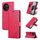 Per vivo S18e AZNS Custodia per cellulare in pelle con texture in pelle di pecora (rossa) Per vivo S18e AZNS Custodia per cellulare in pelle con texture in pelle di pecora (rossa)