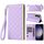 Custodia per telefono in pelle con ventosa rombica a tracolla per Samsung Galaxy S23+ 5G (viola) Custodia per telefono in pelle con ventosa rombica a tracolla per Samsung Galaxy S23+ 5G (viola)