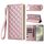 Custodia per telefono in pelle con ventosa rombica a tracolla per Samsung Galaxy S23 FE 5G (oro rosa) Custodia per telefono in pelle con ventosa rombica a tracolla per Samsung Galaxy S23 FE 5G (oro rosa)