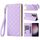 Custodia per telefono in pelle con ventosa rombica a tracolla per Samsung Galaxy S22 Ultra 5G (viola) Custodia per telefono in pelle con ventosa rombica a tracolla per Samsung Galaxy S22 Ultra 5G (viola)