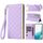 Custodia per telefono in pelle con ventosa rombica a tracolla per Samsung Galaxy S22 5G (viola) Custodia per telefono in pelle con ventosa rombica a tracolla per Samsung Galaxy S22 5G (viola)