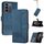Per vivo V27e 4G Global/T2 4G Global Cubic Skin Feel Custodia in pelle con vibrazione (blu) Per vivo V27e 4G Global/T2 4G Global Cubic Skin Feel Custodia in pelle con vibrazione (blu)