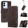 Per vivo V29e 5G Global/Y200 5G Global Cubic Skin Feel Custodia in pelle con vibrazione (marrone) Per vivo V29e 5G Global/Y200 5G Global Cubic Skin Feel Custodia in pelle con vibrazione (marrone)