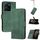 Per vivo Y77e 5G Cubic Skin Feel Custodia in pelle flip per telefono (verde) Per vivo Y77e 5G Cubic Skin Feel Custodia in pelle flip per telefono (verde)