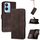 Per vivo Y56 5G Global/Y16 4G Global Cubic Skin Feel Custodia in pelle con vibrazione (marrone) Per vivo Y56 5G Global/Y16 4G Global Cubic Skin Feel Custodia in pelle con vibrazione (marrone)