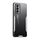 Custodia per telefono in metallo ibrido TPU per vivo T1 Blade Series (argento) Custodia per telefono in metallo ibrido TPU per vivo T1 Blade Series (argento)