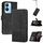 Per vivo Y02s 4G Global Cubic Skin Feel Custodia in pelle flip per telefono (nera) Per vivo Y02s 4G Global Cubic Skin Feel Custodia in pelle flip per telefono (nera)