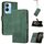 Per vivo Y02s 4G Global Cubic Skin Feel Custodia in pelle flip per telefono (verde) Per vivo Y02s 4G Global Cubic Skin Feel Custodia in pelle flip per telefono (verde)