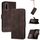 Custodia per telefono in pelle Flip Cubic Skin Feel per vivo Y70s (marrone) Custodia per telefono in pelle Flip Cubic Skin Feel per vivo Y70s (marrone)
