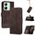 Per vivo Y27s 4G Global Cubic Skin Feel Custodia in pelle con vibrazione (marrone) Per vivo Y27s 4G Global Cubic Skin Feel Custodia in pelle con vibrazione (marrone)