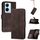 Custodia per telefono in pelle Flip Cubic Skin Feel per vivo V29 Lite (marrone) Custodia per telefono in pelle Flip Cubic Skin Feel per vivo V29 Lite (marrone)