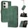 Custodia per telefono in pelle Flip Global Cubic Skin Feel per vivo Y100 5G (verde) Custodia per telefono in pelle Flip Global Cubic Skin Feel per vivo Y100 5G (verde)