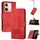 Per vivo Y100 5G Global Cubic Skin Feel Custodia in pelle con vibrazione (Rosso) Per vivo Y100 5G Global Cubic Skin Feel Custodia in pelle con vibrazione (Rosso)