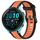 Per cinturino in silicone strutturato bicolore Garmin Forerunner 265 da 22 mm (arancione + nero) Per cinturino in silicone strutturato bicolore Garmin Forerunner 265 da 22 mm (arancione + nero)