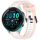 Per cinturino in silicone strutturato bicolore Garmin Forerunner 265 da 22 mm (bianco + rosa) Per cinturino in silicone strutturato bicolore Garmin Forerunner 265 da 22 mm (bianco + rosa)