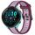 Per cinturino in silicone testurizzato bicolore Garmin Forerunner 265 da 22 mm (viola) Per cinturino in silicone testurizzato bicolore Garmin Forerunner 265 da 22 mm (viola)