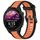 Per cinturino in silicone strutturato bicolore Garmin Forerunner 255 da 22 mm (arancione + nero) Per cinturino in silicone strutturato bicolore Garmin Forerunner 255 da 22 mm (arancione + nero)