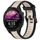 Per cinturino in silicone strutturato bicolore Garmin Forerunner 255 Music da 22 mm (Starlight + nero) Per cinturino in silicone strutturato bicolore Garmin Forerunner 255 Music da 22 mm (Starlight + nero)