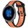 Per cinturino in silicone strutturato bicolore Garmin Venu 2 da 22 mm (arancione + nero) Per cinturino in silicone strutturato bicolore Garmin Venu 2 da 22 mm (arancione + nero)