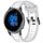 Per cinturino in silicone strutturato bicolore Garmin Venu 2 da 22 mm (bianco + grigio) Per cinturino in silicone strutturato bicolore Garmin Venu 2 da 22 mm (bianco + grigio)