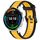 Per cinturino in silicone strutturato bicolore Garmin Venu 3 da 22 mm (giallo + nero) Per cinturino in silicone strutturato bicolore Garmin Venu 3 da 22 mm (giallo + nero)