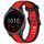 Per cinturino in silicone strutturato bicolore Garmin Vivoactive 4 22mm (rosso + nero) Per cinturino in silicone strutturato bicolore Garmin Vivoactive 4 22mm (rosso + nero)