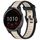 Per cinturino in silicone testurizzato bicolore Garmin Vivoactive 4 22mm (Starlight + nero) Per cinturino in silicone testurizzato bicolore Garmin Vivoactive 4 22mm (Starlight + nero)