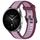 Per Xiaomi Watch S2 22mm cinturino in silicone strutturato bicolore (viola) Per Xiaomi Watch S2 22mm cinturino in silicone strutturato bicolore (viola)