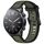 Per Xiaomi MI Watch S1 22mm cinturino in silicone strutturato bicolore (verde + nero) Per Xiaomi MI Watch S1 22mm cinturino in silicone strutturato bicolore (verde + nero)