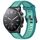 Per Xiaomi MI Watch S1 22mm cinturino in silicone strutturato a due colori (verde acqua) Per Xiaomi MI Watch S1 22mm cinturino in silicone strutturato a due colori (verde acqua)