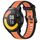 Per Xiaomi Watch S1 Active 22mm cinturino in silicone strutturato bicolore (arancione + nero)
