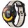Per Xiaomi Watch S1 Active 22mm cinturino in silicone strutturato bicolore (Starlight + nero) Per Xiaomi Watch S1 Active 22mm cinturino in silicone strutturato bicolore (Starlight + nero)